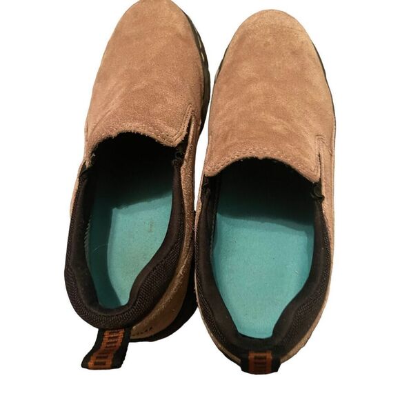 Khombu Liam Men's Brown Casual Leather Slip On Loafers Comfort Shoes Size 9 M - Picture 3 of 12